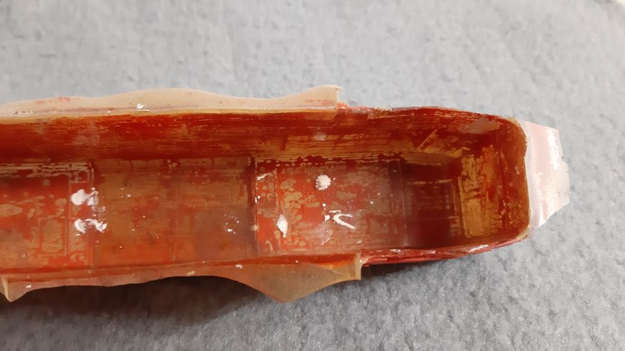 Vláčiky - odliatok skrine S499.2 (263) v mierke H0 - 7