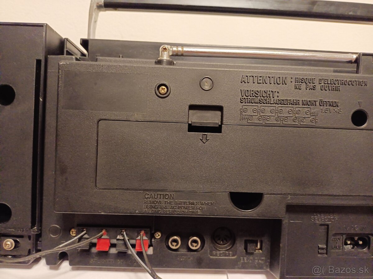 JVC PC W35 radiomagnetofon retro kazeťák - 7