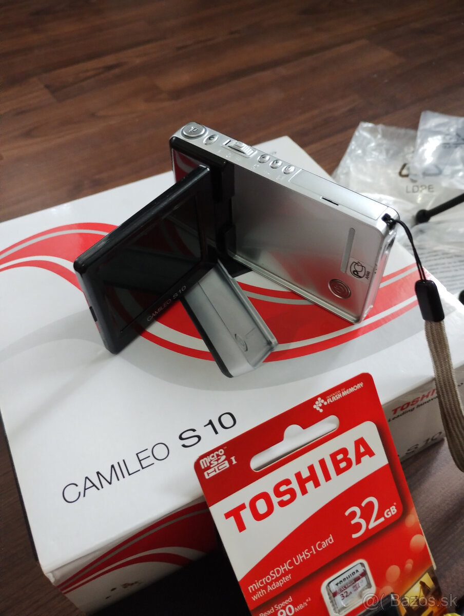 Videokamera Toshiba Camileo S10, 20,- Euro/nové - 7