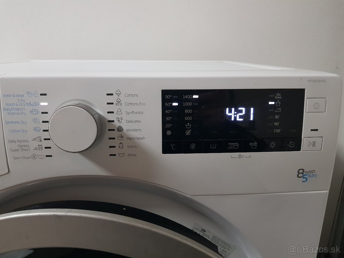 Práčka so sušičkou 8kg - 7