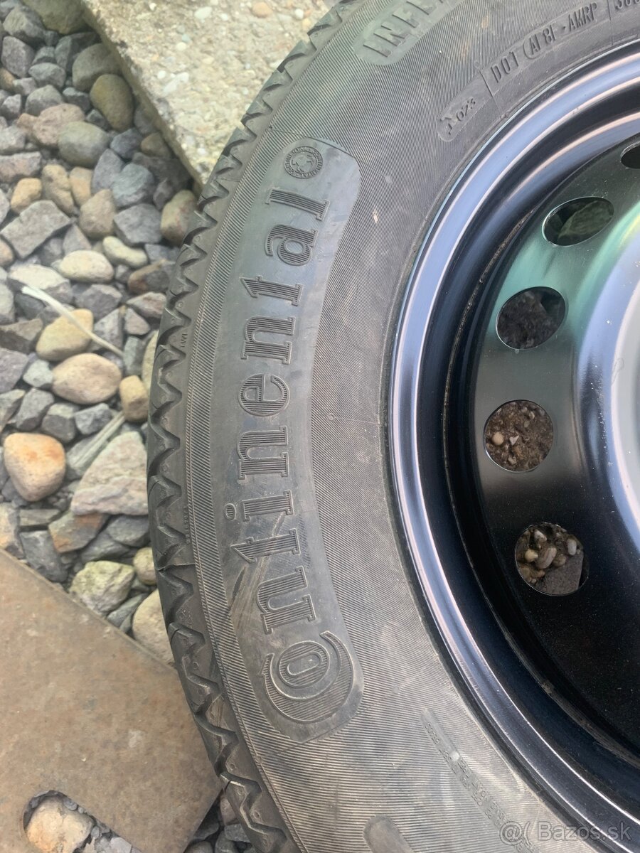Predám koleso 5x114,3 R117; R16 ako rezervu tenkú - 7