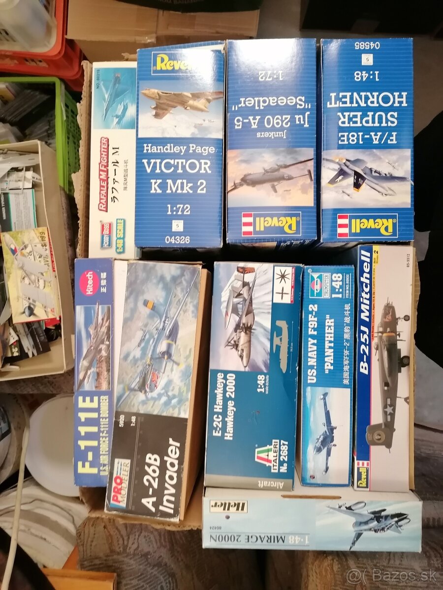 Plastikove modely 4 - 7