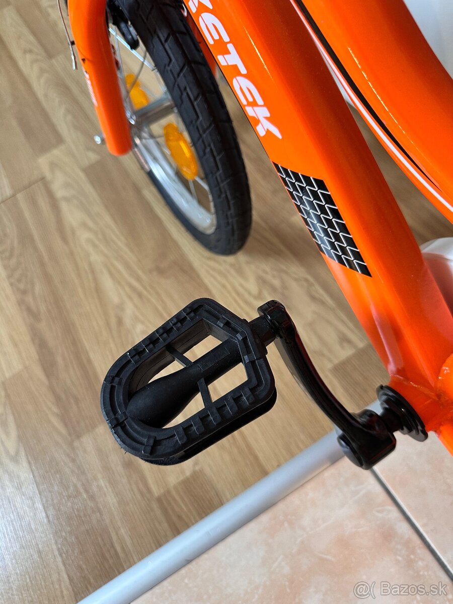 Bicykel Biketek 16” oranžový - 7