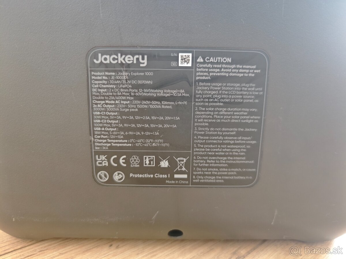 Nová nabíjacia stanica+solárny panel-Jackery Exp.V2 1070Wh - 7