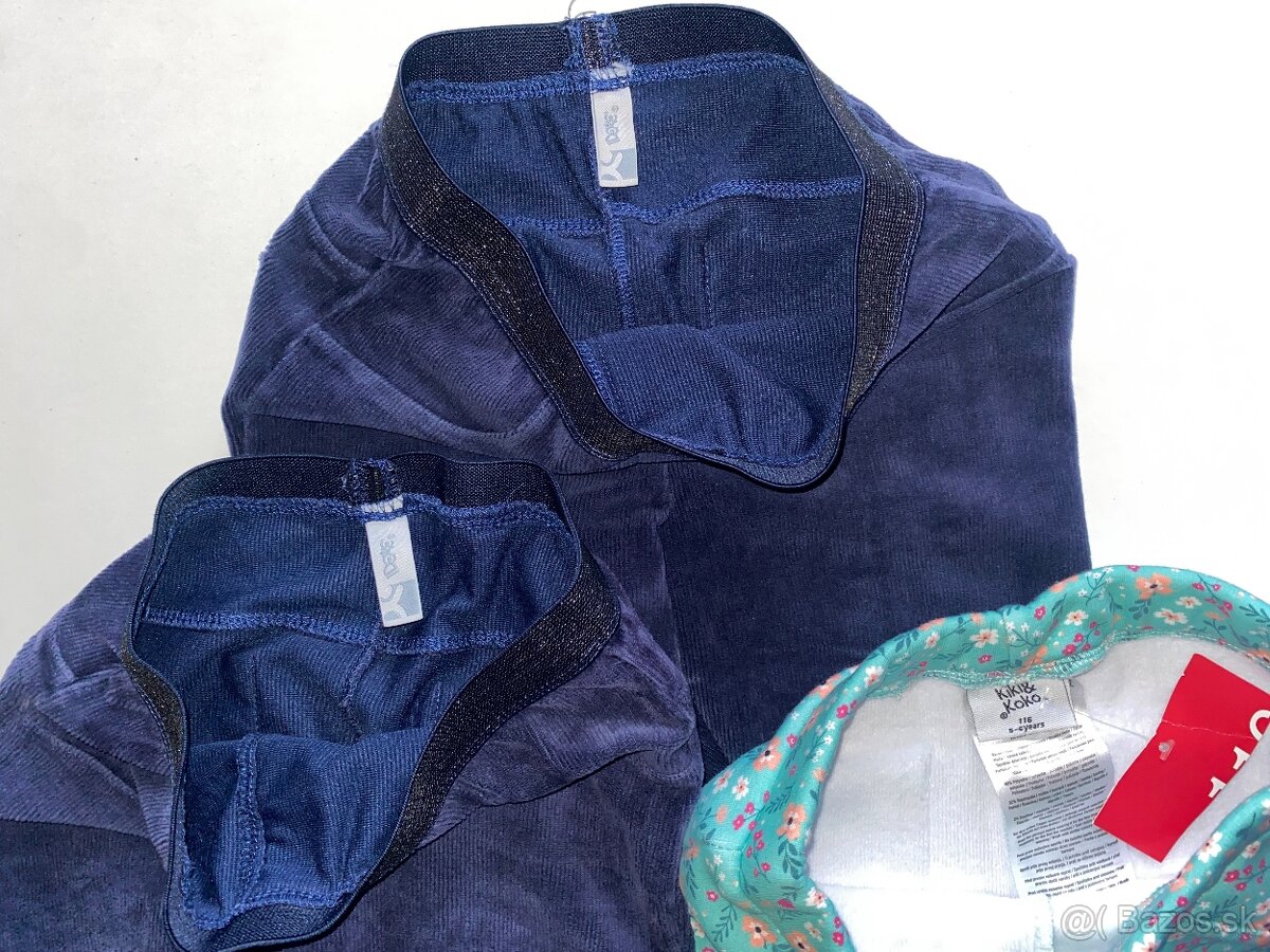 4 ks teplych legin velkost 116 - 7