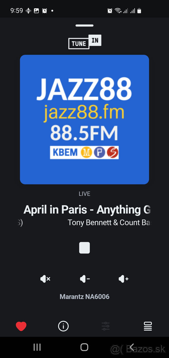 streamer MARANTZ NA 6006 s Wi-Fi - 7