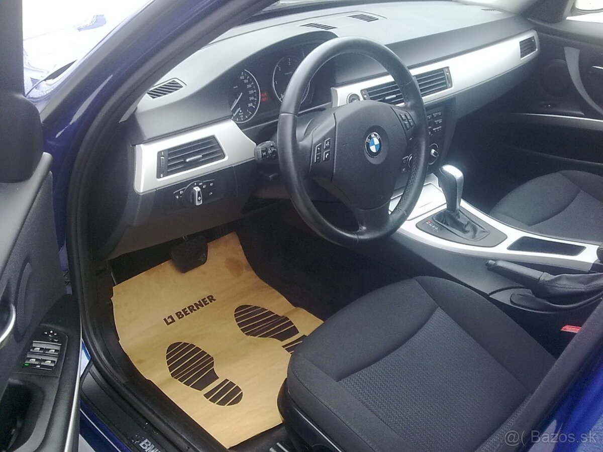 BMW 318d e90, 143k, modrá metalíza, automatická prevodovka - 7