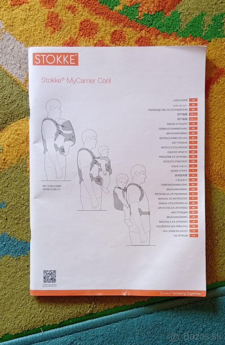Detský nosič zn. Stokke MyCarrier Cool - 7
