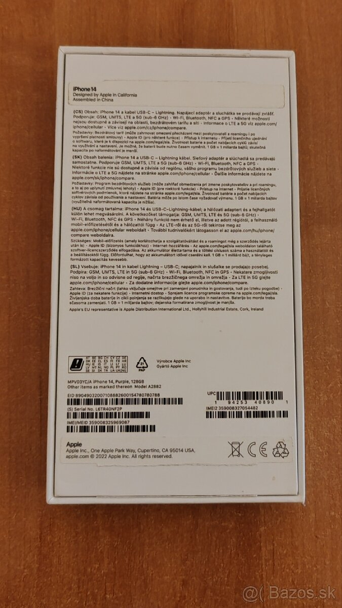 iPhone 14 purple 128gb - 7