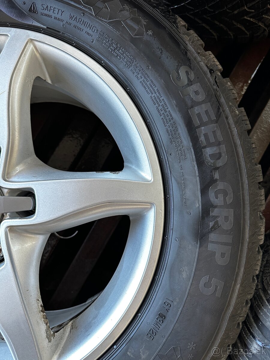 5x112 R16 7J + 215/65 Semperit zimné - 7