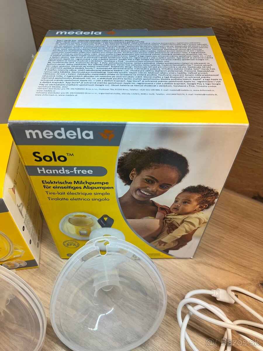 Medela Solo Hands-free odsávačka mlieka + nástavce - 7