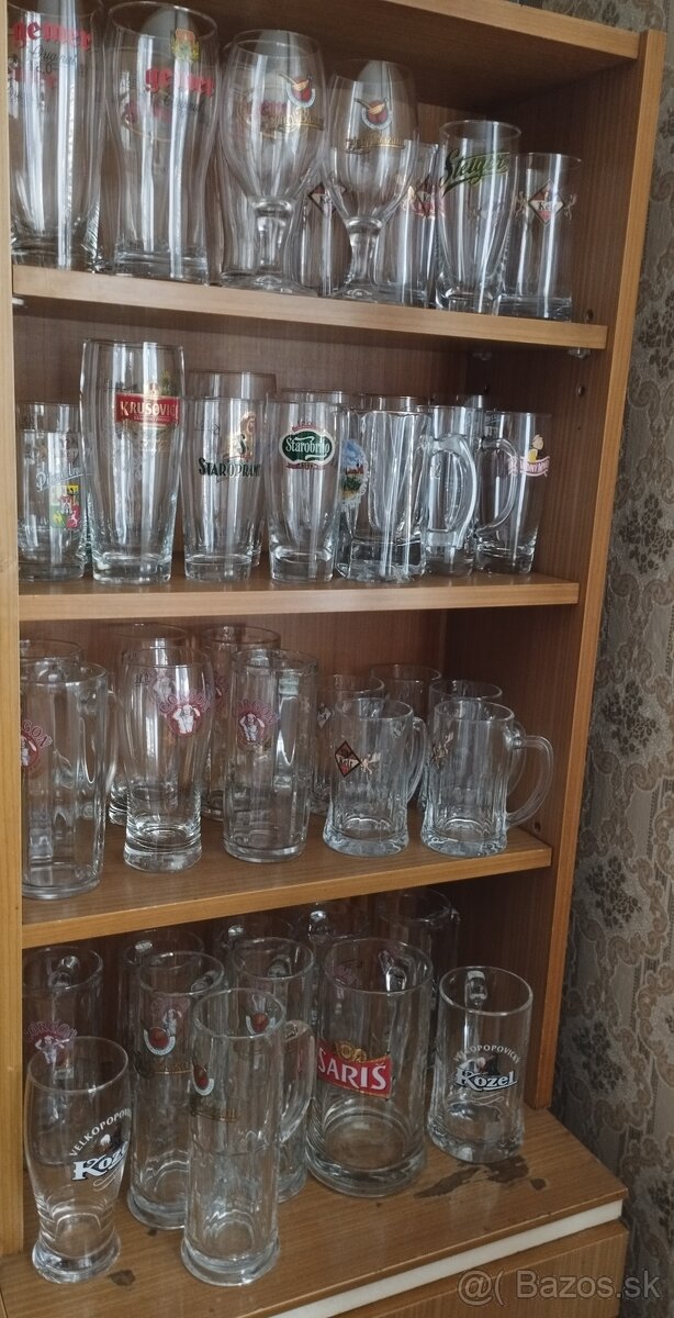 Predam pivove pohare - zbierka rôznych značiek... - 7