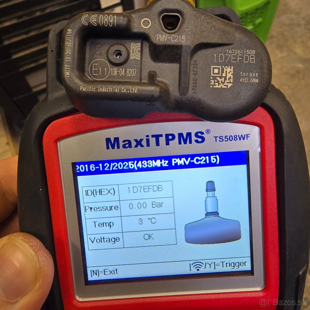 Senzory tlaku (TPMS) TOYOTA/LEXUS - 7