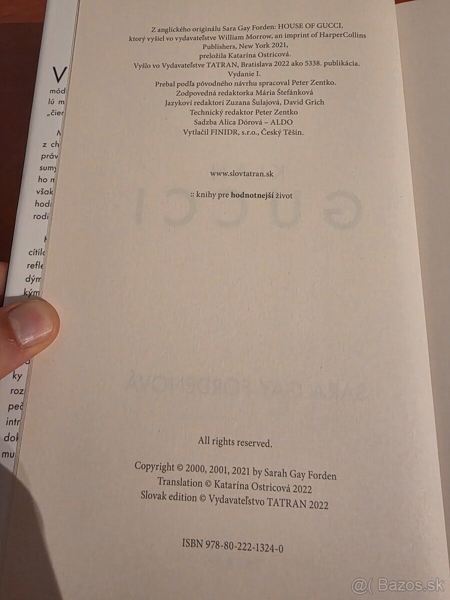 Sara Gay Forden - Klan Gucci - 7