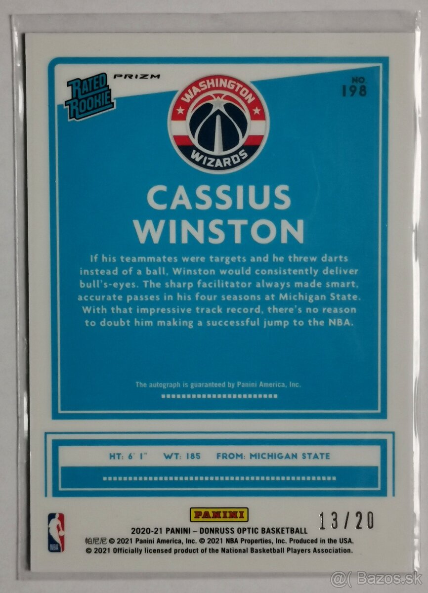 NBA karty - Autogramm 2 - 7