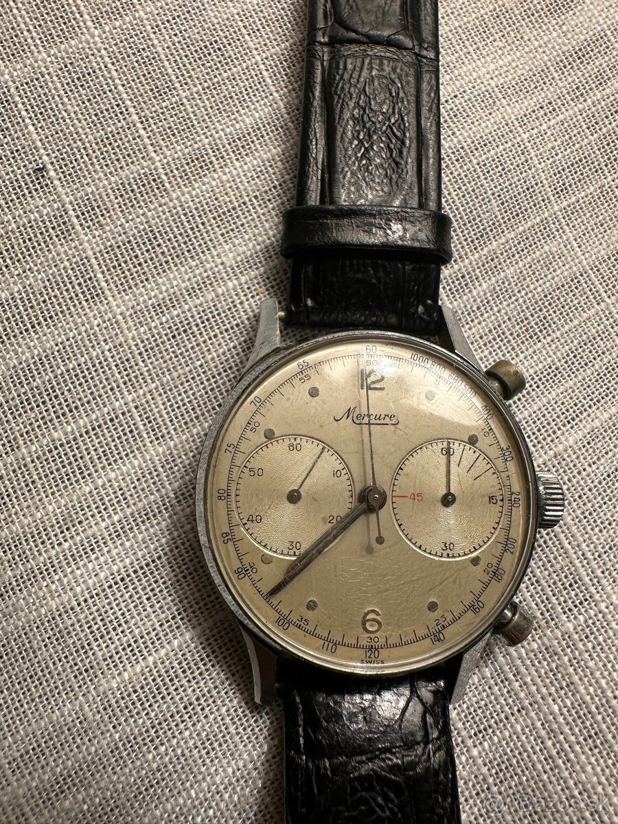 Vintage Mercure Minerva Chronograph – Cal. 52, Ref. 5201 - 7
