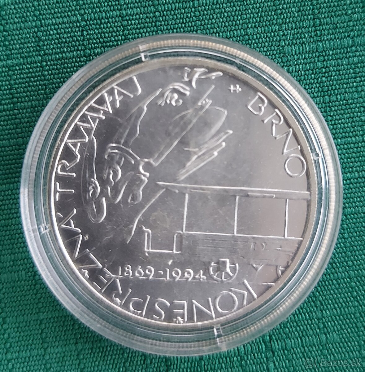 ČESKÉ strieborné pamätné 200Kč, 1994-1997, Bk - 7