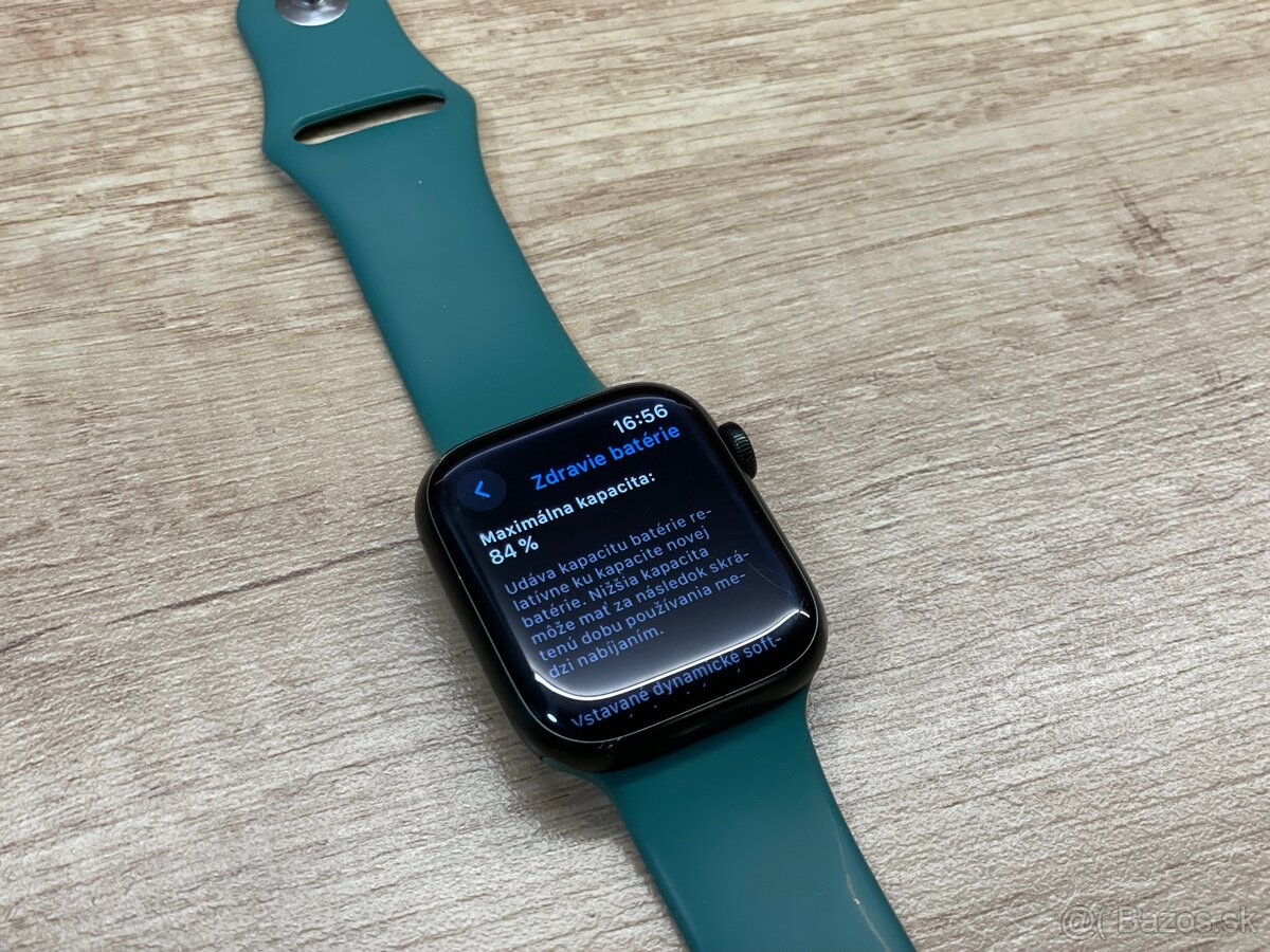 Apple watch 7 45 mm green alluminium - 7