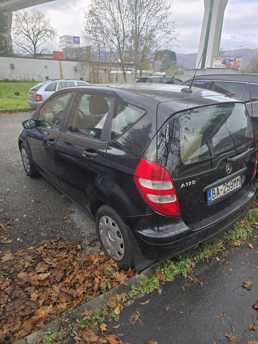 Mercedes-Benz A 170 (W169) – 1.6 benzín, 85 kW, manuál - 7