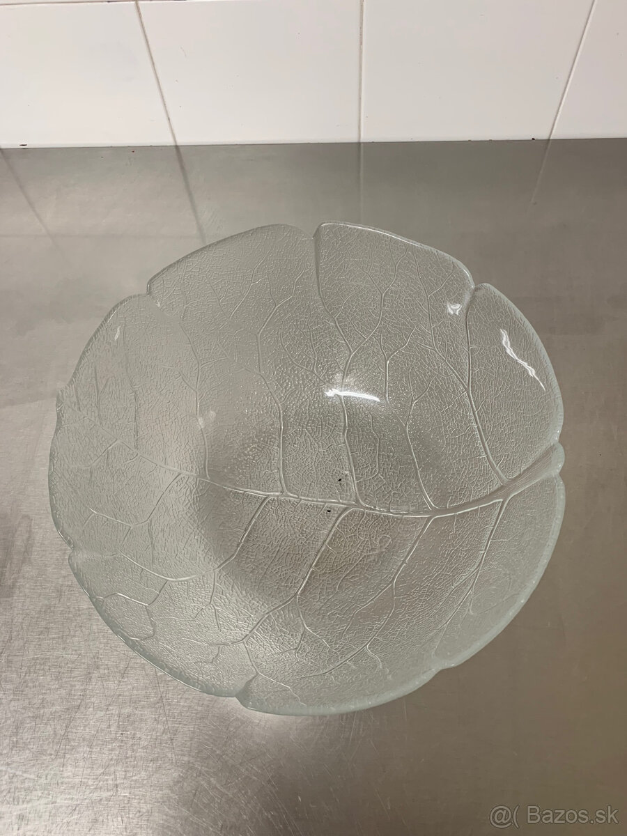 Pekné sklenené misy a misky na šalát - 7