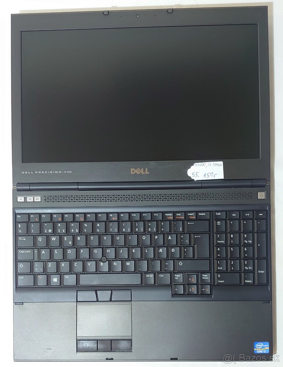 Dell Precision M4700, i7-3740QM, 8GB RAM - 7