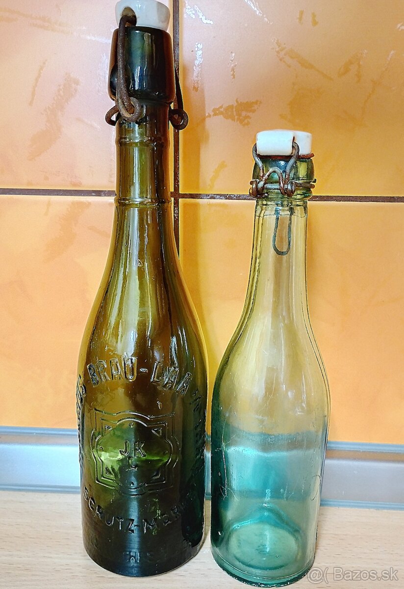 Zaujímavé fľašky, poháre. - 7