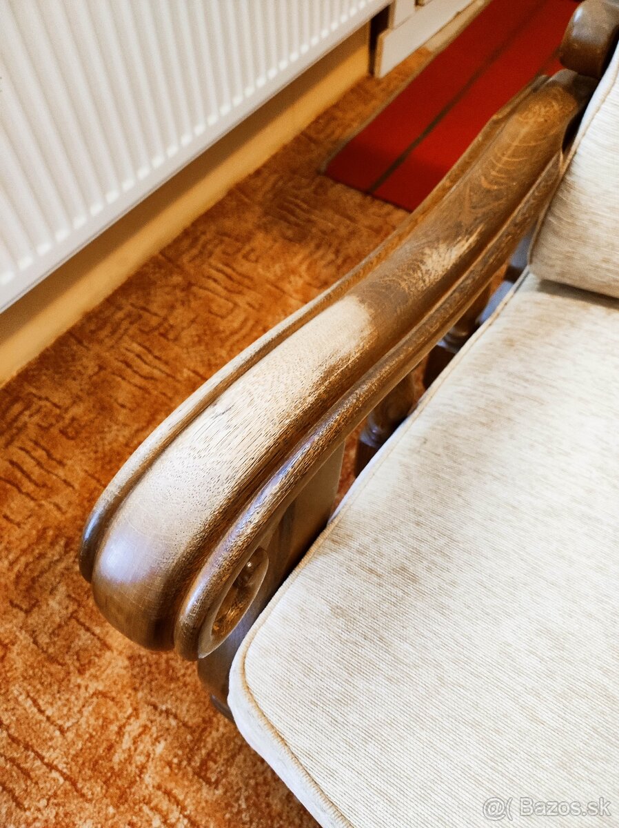 Staré rustikálne kreslo - 7