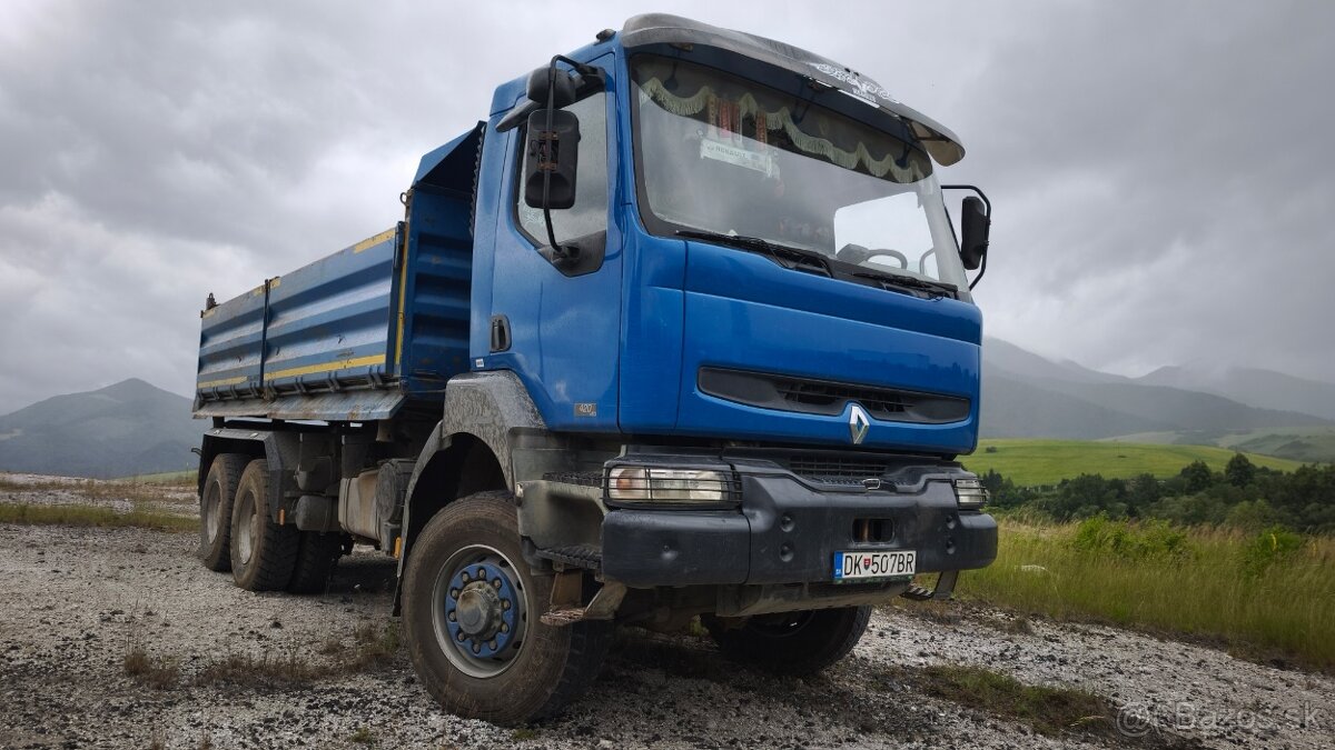 Renault kerax 420dci 6x6 sklapac - 7