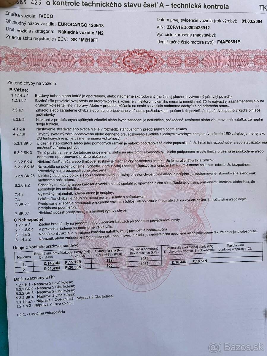 Iveco eurocargo 120e18 - 7