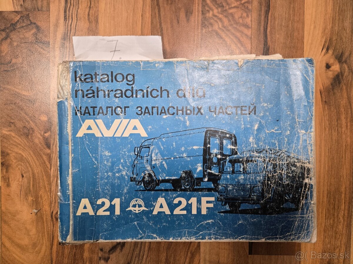 Katalogy náhradných dielov TATRA - AVIA - 7
