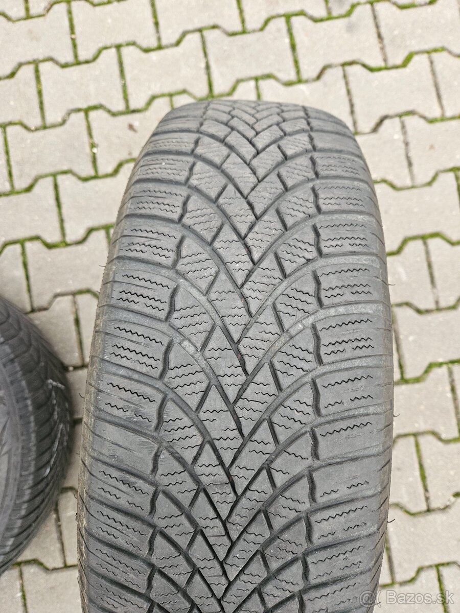 ALU DISKY SKODA RATIKON ORIGINAL R17+ZIMNÉ PNEU BRIDGESTONE - 7