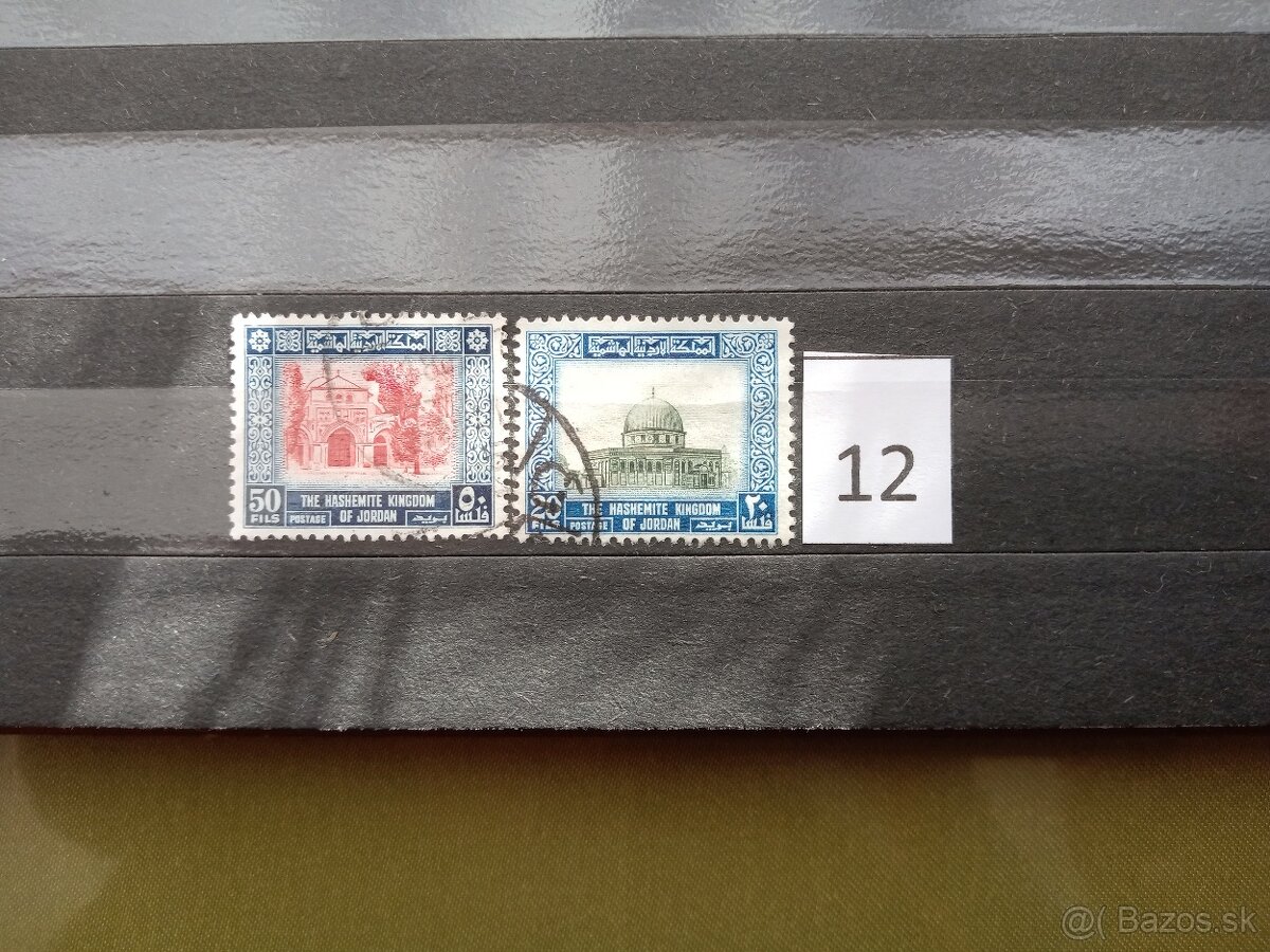 Poštové známky č.487 - AZIA - I.- 20 ks sérií - 7