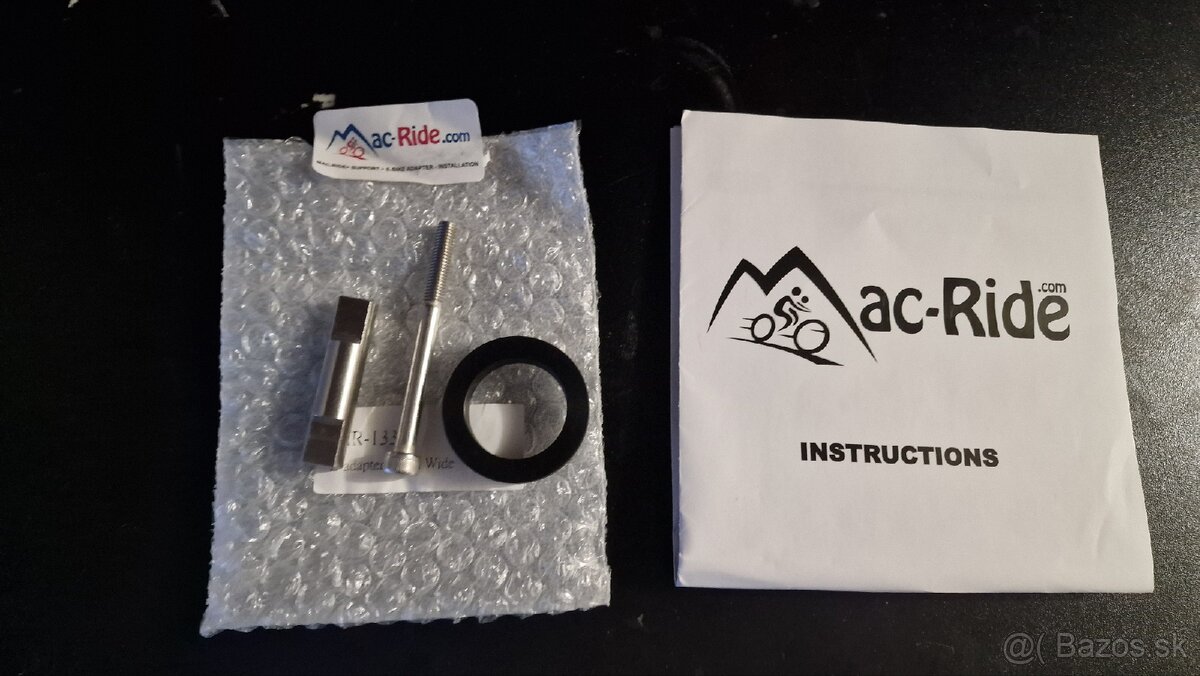 Sedačka Mac Ride (Blue) + originál E-BIKE adaptér - 7