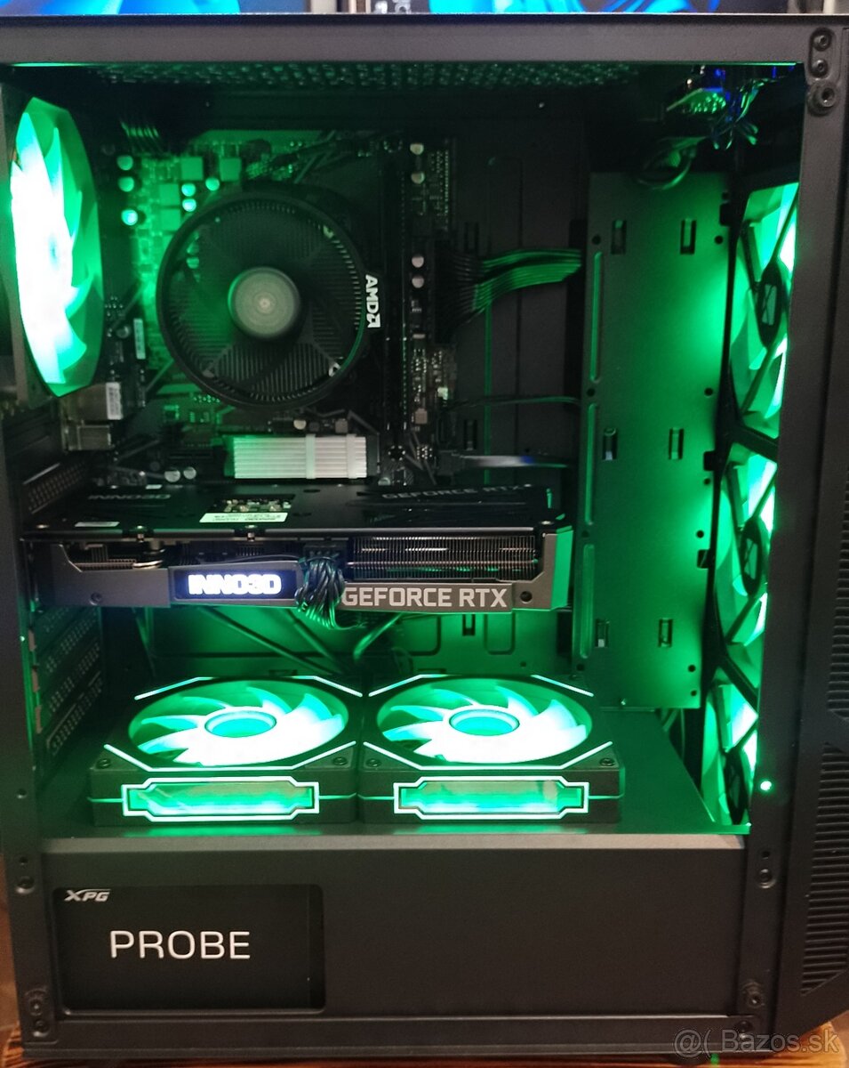 HERNÝ PC–Ryzen 5+RTX 3060 12GB+NVMe+Win11 PRO - 7
