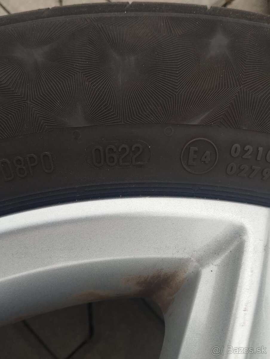 5 x 112 R16 Continental 205/55 R16 letné - 7