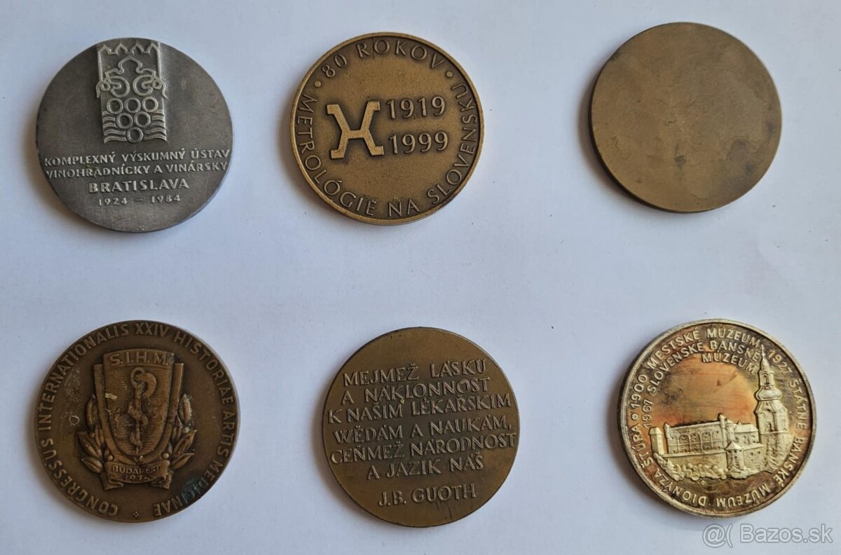 Medaile, plakety, vyznamenania - 7