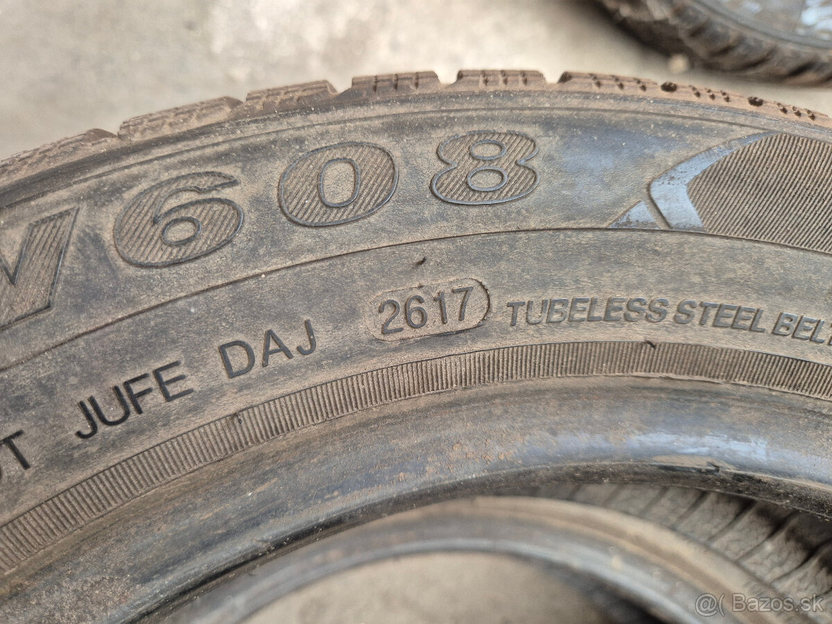 185/60 r15 zimné 2 ks GOODRIDE dezén 7 mm - 7
