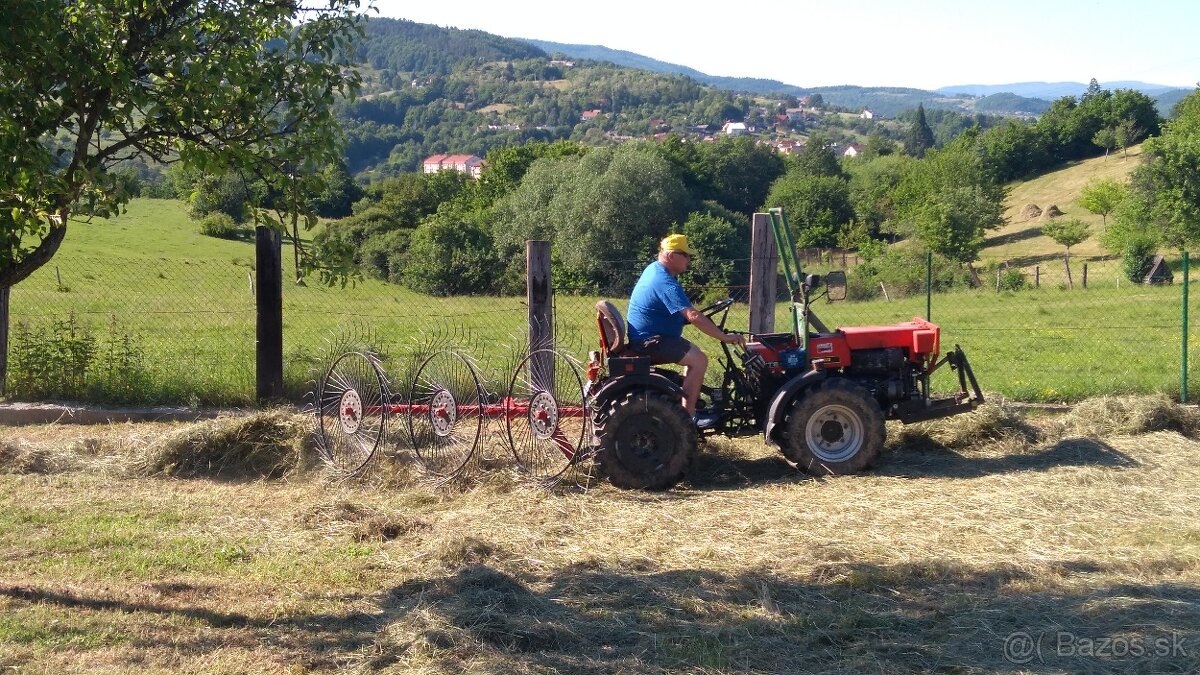 Slniečková hrabačka, zhrňovač - 7