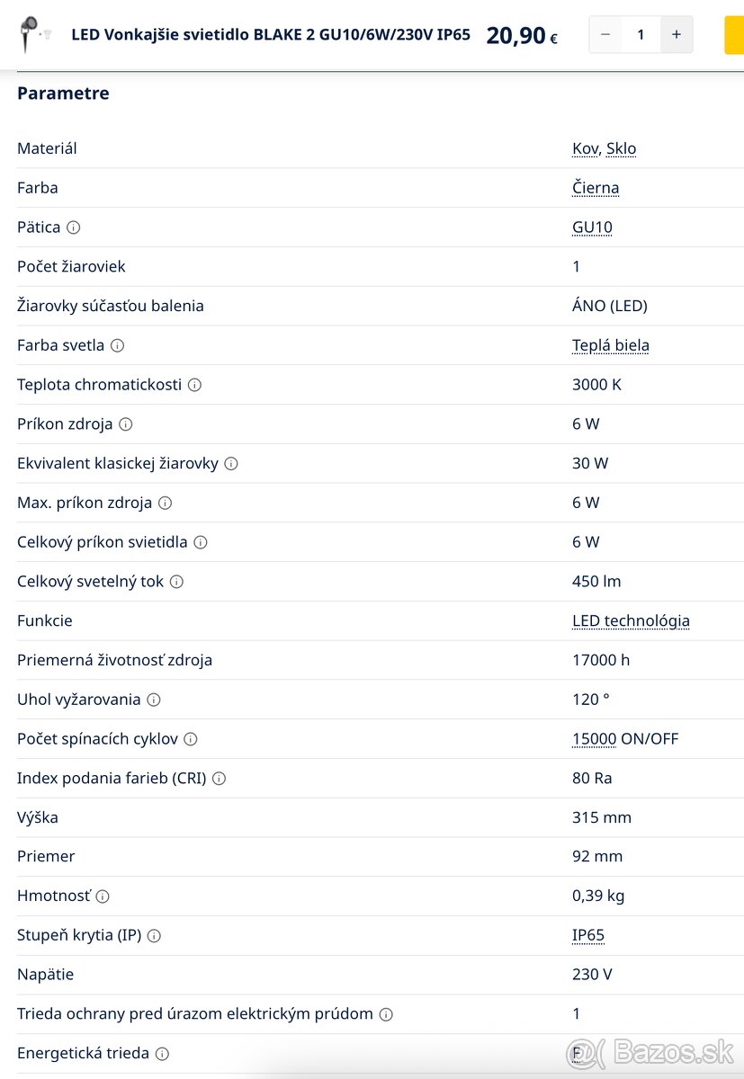 Vonkajšie záhradné lampy - 7