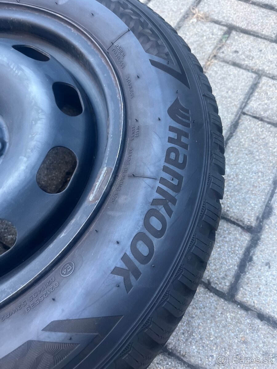 Zimná sada diskov VW 5x100 R15 - 7