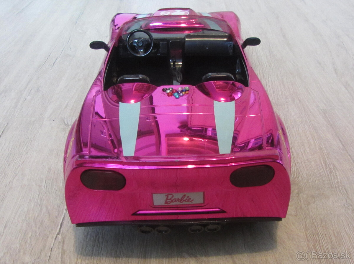 Barbie auto kabriolet na dialkove ovladanie. - 7