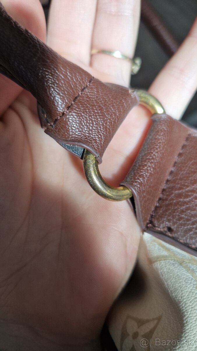 Kabelka bielo hnedá - 7