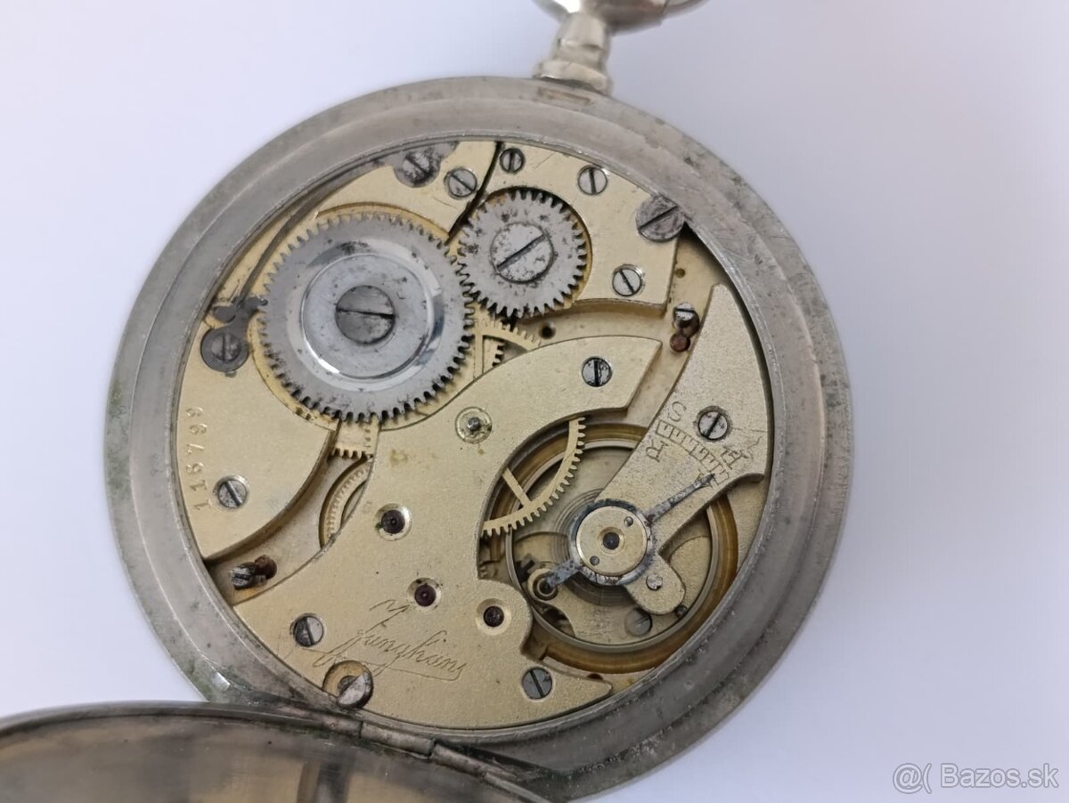 Kapesní hodinky JUNGHANS - erotický motiv - 7