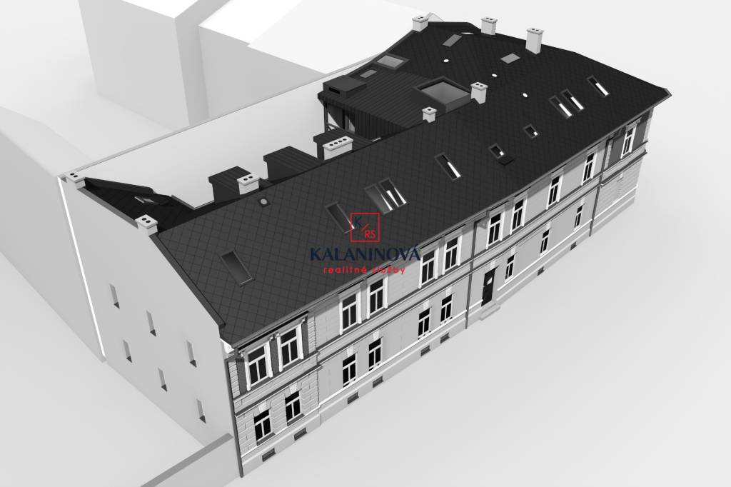 Budova, inv. projekt - 11 bytov, Hrnčiarska, Košice-centrum - 7