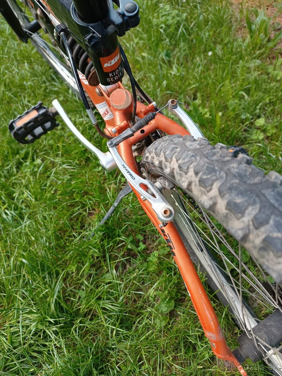 24" detsky horsky celoodpruzeny bicykel KTM - 7