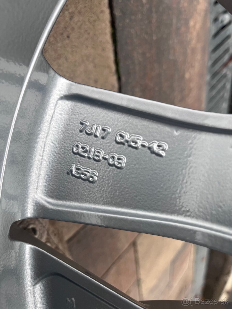 Orig. hliníkové disky Peugeot R17, 5x108 - 7