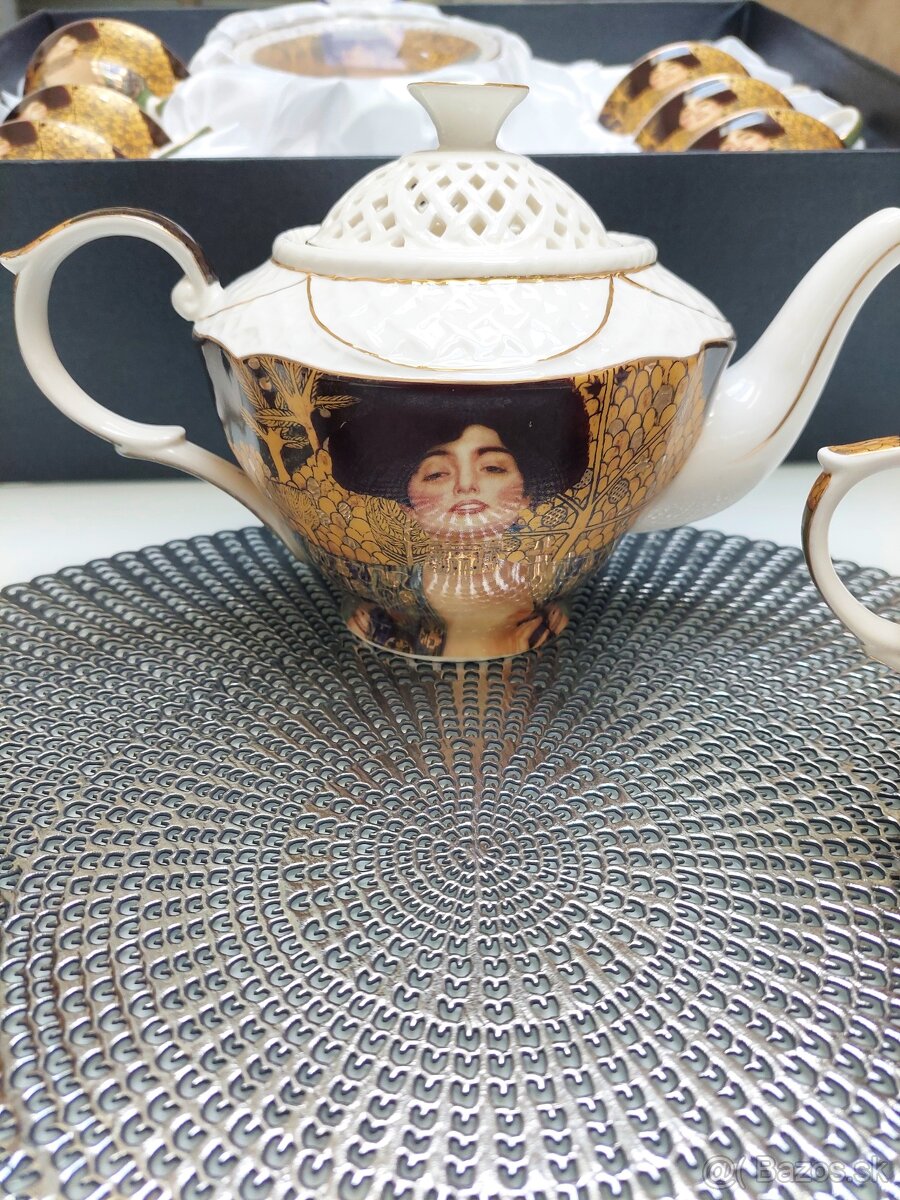 Luxusná porcelanová súprava GUSTAV KLIMT - 7