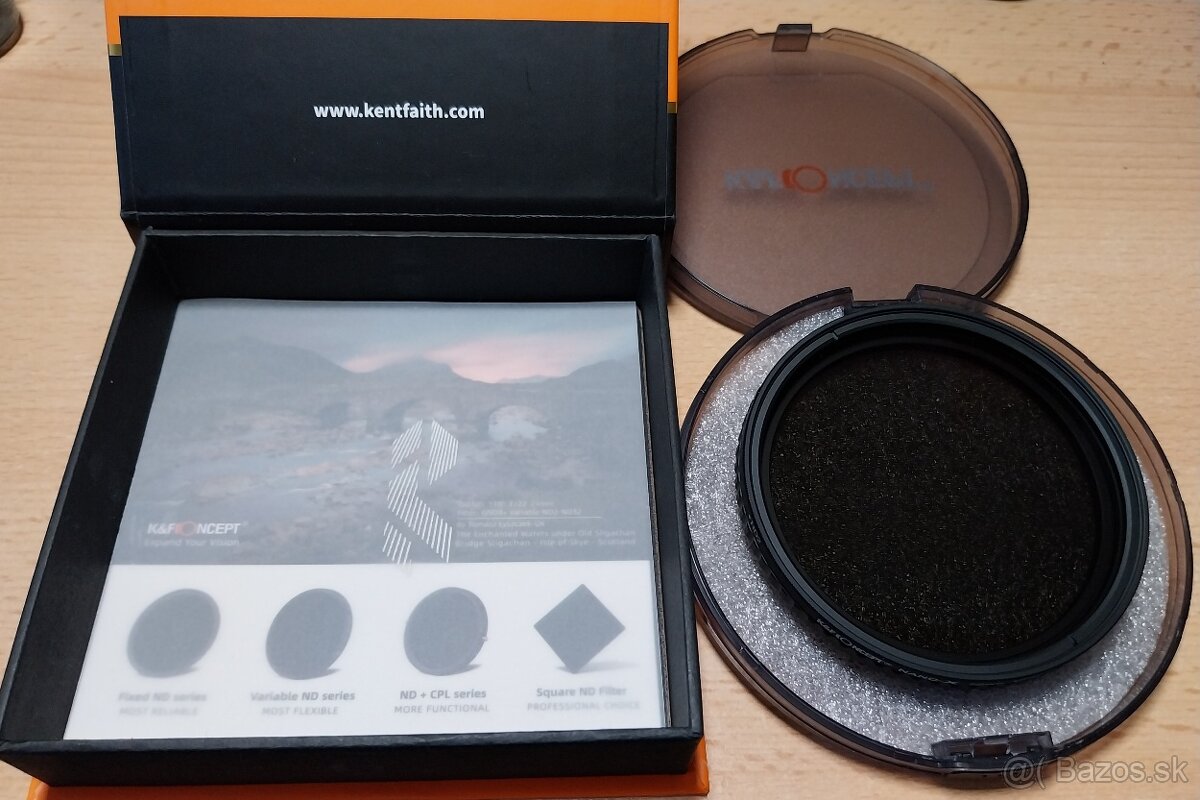 Variabilné ND filtre 40.5mm/62mm/72mm - 7