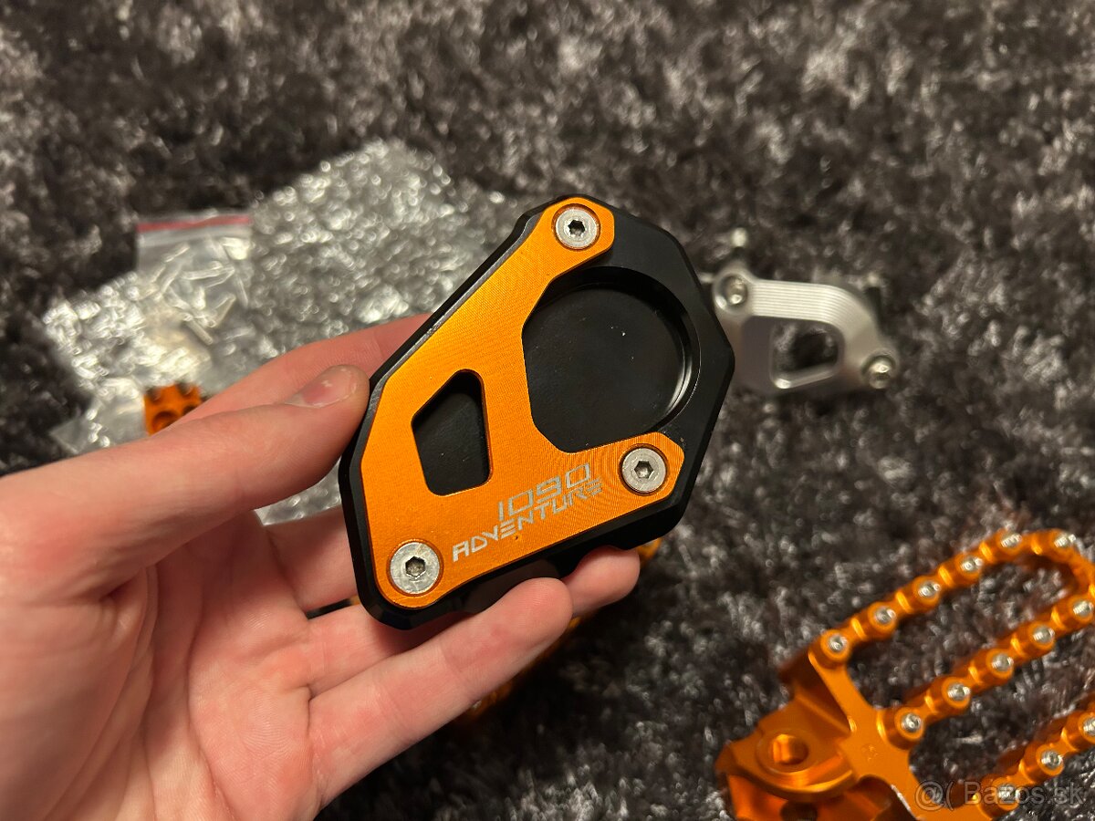 Ktm 1X90 ADV cnc diely, stupacky set - 7
