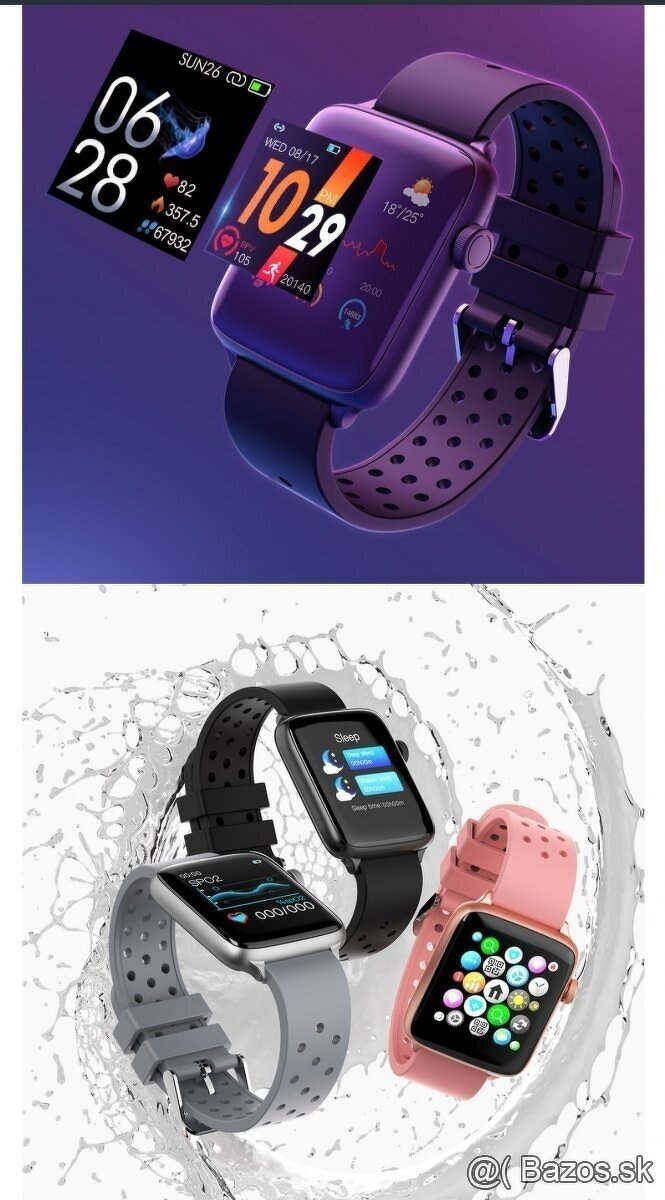 Profesionálne Smart hodinky s množstvom funkcií - nové - 7